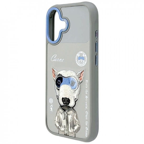 Nimmy Cool&amp;Cute 2.0 Dog Case for iPhone 17 Gray