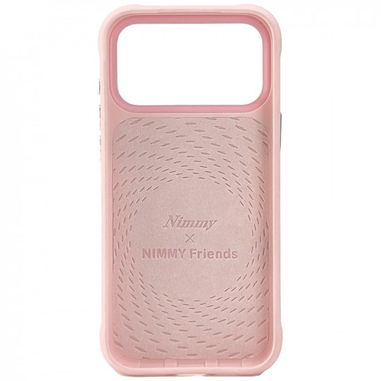 Nimmy Glasses Cool Dog Case for iPhone 17 Pro Pink