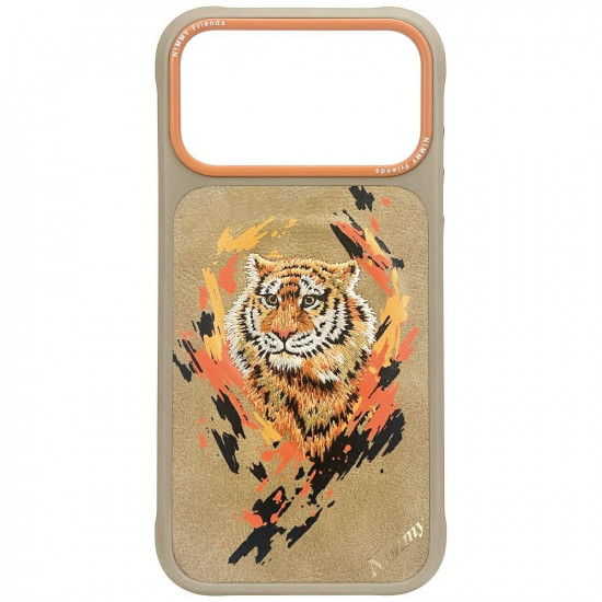 Nimmy Tiger MagSafe case for iPhone 17 Pro Max light brown Nimmy Tiger MagSafe case for iPhone 17 Pro Max light brown