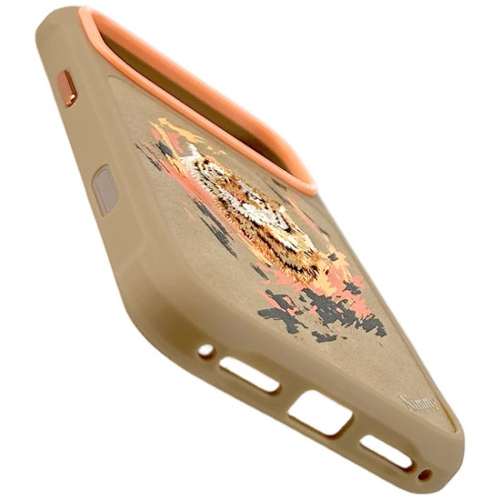 Nimmy Tiger MagSafe case for iPhone 17 Pro Max light brown Nimmy Tiger MagSafe case for iPhone 17 Pro Max light brown