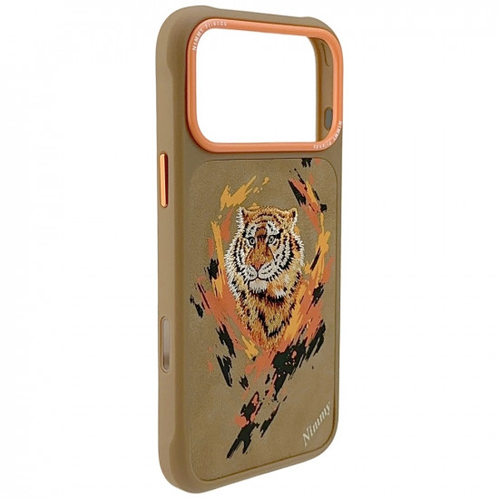 Nimmy Tiger MagSafe case for iPhone 17 Pro Max light brown Nimmy Tiger MagSafe case for iPhone 17 Pro Max light brown