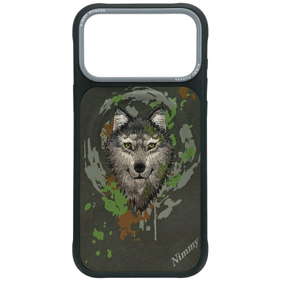 Nimmy Wilk MagSafe case for iPhone 17 Pro Max dark gray