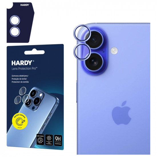 3MK HARDY Lens Protection Pro for Apple iPhone 17 Blue