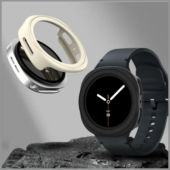 Araree Amy case for Samsung Galaxy Watch8 44mm black
