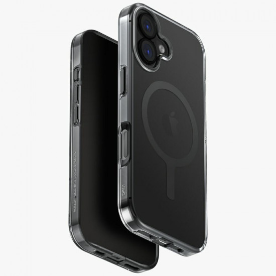UNIQ Clario Case for iPhone 17 Magclick Charging Black
