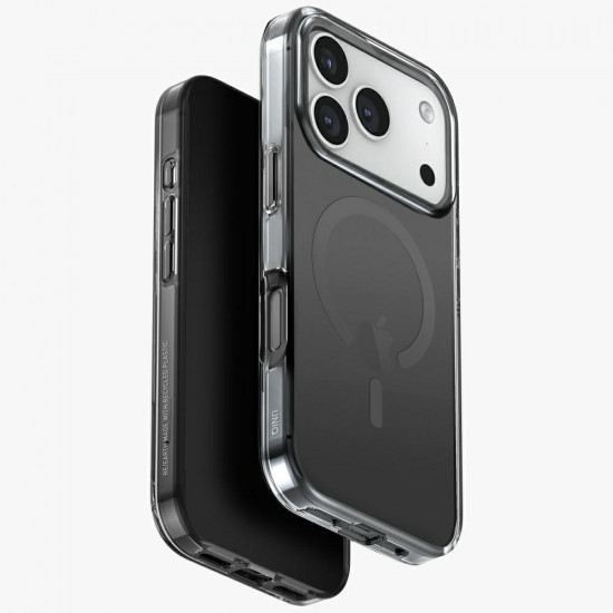 UNIQ Clario Case for iPhone 17 Pro Magclick Charging Black