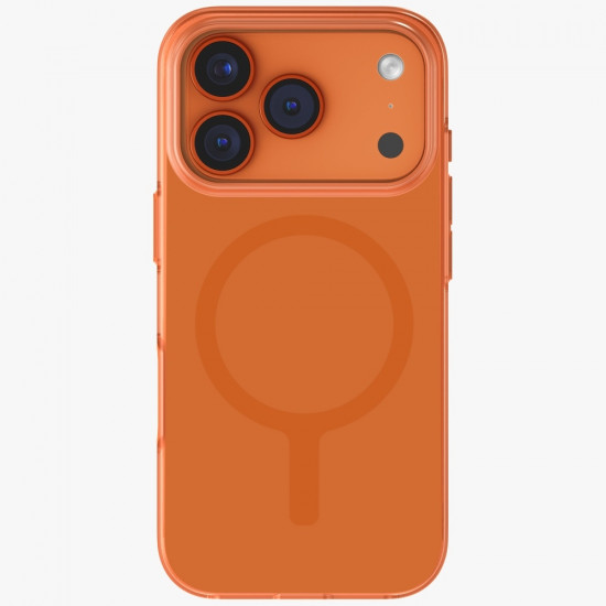 UNIQ Clario Case for iPhone 17 Pro Magclick Charging Orange