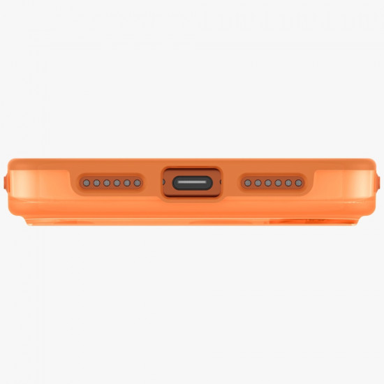 UNIQ Clario Case for iPhone 17 Pro Magclick Charging Orange