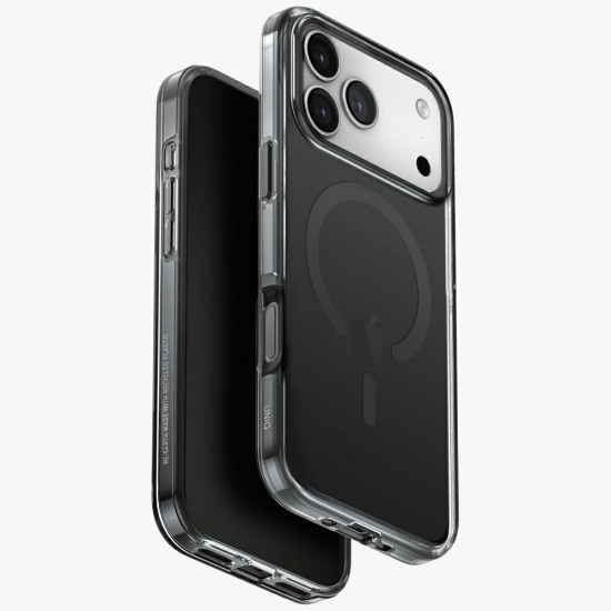 UNIQ Clario Case for iPhone 17 Pro Max Magclick Charging Black