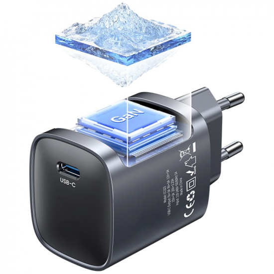 USAMS T66 45W GaN Fast Charger tarnish