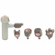 Mini massage gun 4smarts ACECOOL Cat light gray Mini massage gun 4smarts ACECOOL Cat light gray