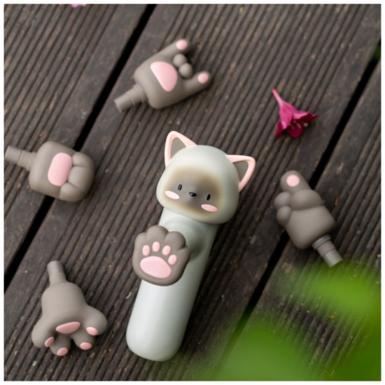 Mini massage gun 4smarts ACECOOL Cat light gray Mini massage gun 4smarts ACECOOL Cat light gray