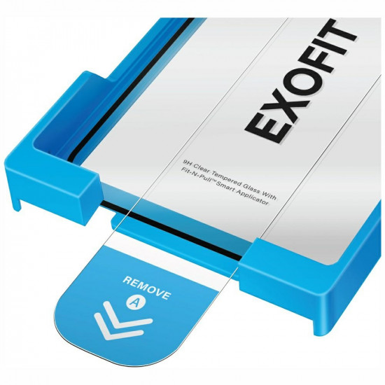 UNIQ Optix Exofit Vivid Tempered Glass for iPhone 17 Pro with Applicator