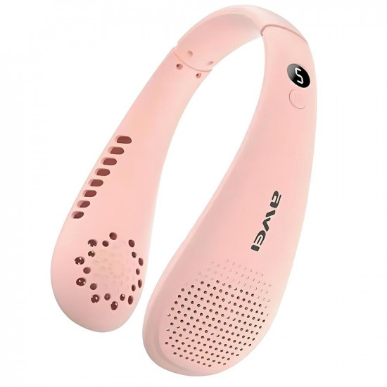 AWEI Neck Fan F31 1200mAh Pink