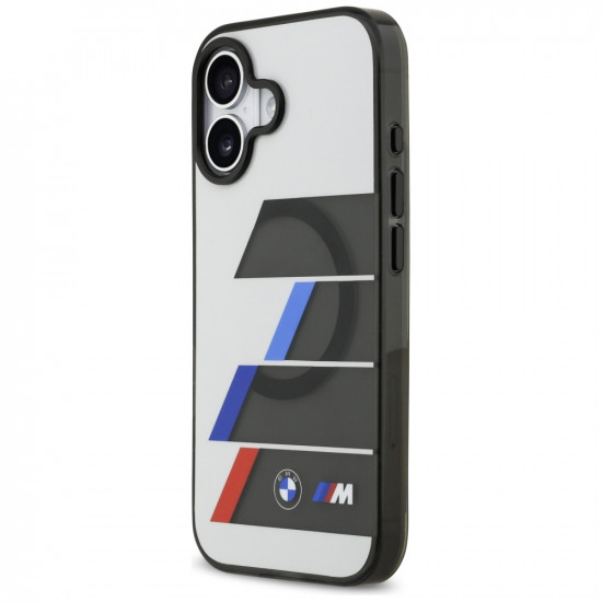 BMW M IML Metal Buttons Tricolor Lines MagSafe Case for iPhone 17 Anthracite BMW M IML Metal Buttons Tricolor Lines MagSafe Case for iPhone 17 Anthracite