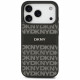 Case DKNY Repeat Texture Pattern with Tonal Stripe for iPhone 17 Pro Max black Case DKNY Repeat Texture Pattern with Tonal Stripe for iPhone 17 Pro Max black