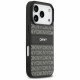 Case DKNY Repeat Texture Pattern with Tonal Stripe for iPhone 17 Pro Max black Case DKNY Repeat Texture Pattern with Tonal Stripe for iPhone 17 Pro Max black
