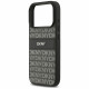 Case DKNY Repeat Texture Pattern with Tonal Stripe for iPhone 17 Pro Max black Case DKNY Repeat Texture Pattern with Tonal Stripe for iPhone 17 Pro Max black