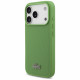 Lacoste Petit Pique Lacquer Logo MagSafe case for iPhone 17 Pro tarragon