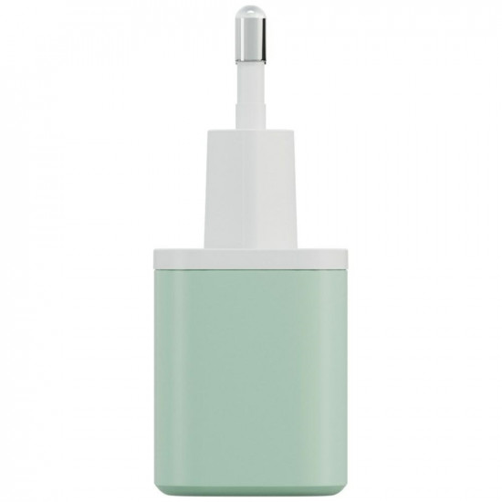 Wall charger Bazic GoPort Velox Kit USB-C/USB-A GaN 35W with cable green Wall charger Bazic GoPort Velox Kit USB-C/USB-A GaN 35W with cable green