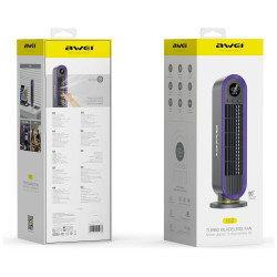 AWEI F52 3600mAh column fan gray AWEI F52 3600mAh column fan gray