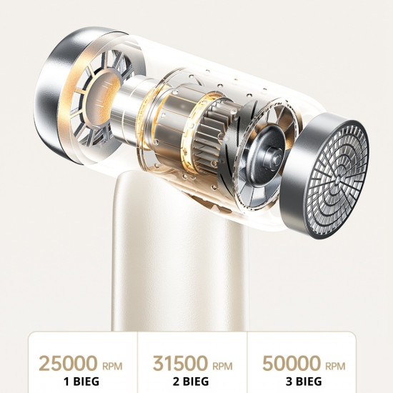 AWEI F40 3-in-1 3300mAh Multifunctional Fan White