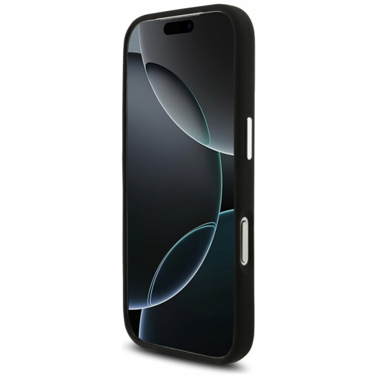 AMG Silicone Oversize Rhombs MagSafe Case for iPhone 17 Pro Black