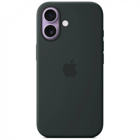Case Apple Silicone Case MagSafe for iPhone 17 black Case Apple Silicone Case MagSafe for iPhone 17 black
