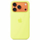 Case Apple Silicone Case MagSafe for iPhone 17 Pro yellow