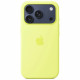 Case Apple Silicone Case MagSafe for iPhone 17 Pro yellow