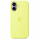 Case Apple Silicone Case MagSafe for iPhone 17 yellow