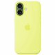 Case Apple Silicone Case MagSafe for iPhone 17 yellow