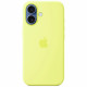 Case Apple Silicone Case MagSafe for iPhone 17 yellow