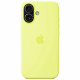 Case Apple Silicone Case MagSafe for iPhone 17 yellow