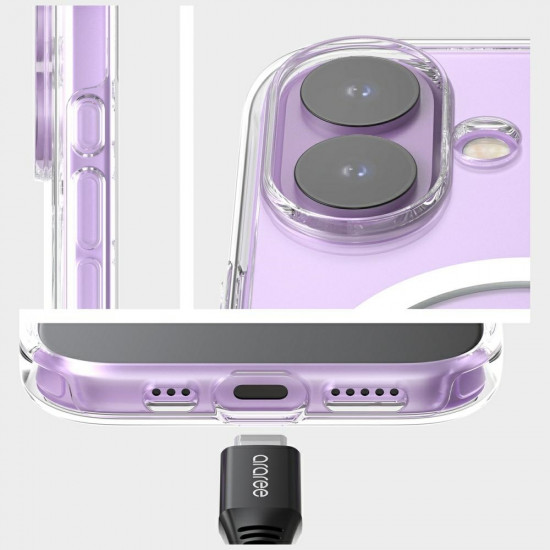 Araree Flexield M case for iPhone 17 transparent