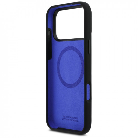 BMW M Silicon Logo MagSafe Case for iPhone 17 Pro Max Black