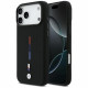 BMW M Silicon Tricolor Line MagSafe Case for iPhone 17 Pro Max Black