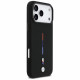 BMW M Silicon Tricolor Line MagSafe Case for iPhone 17 Pro Max Black