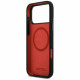 BMW M Silicon Tricolor Line MagSafe Case for iPhone 17 Pro Max Black