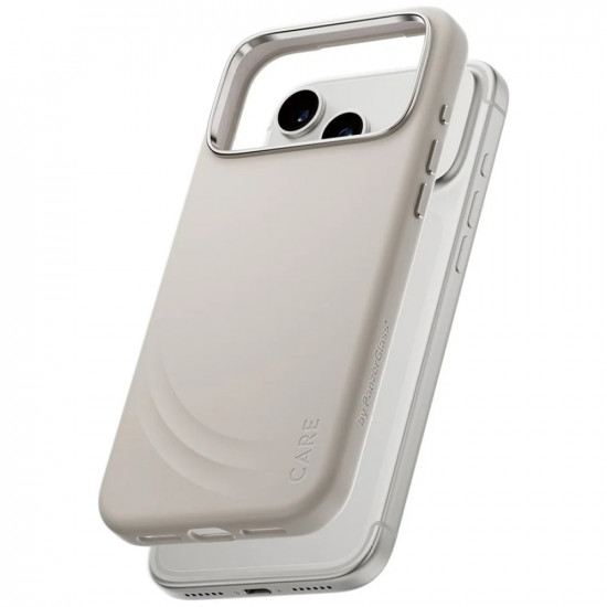 Case CARE by PanzerGlass FLOW MagSafe for iPhone 17 Pro Max vanilla