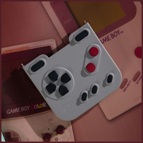 Case GAMEBABY with controller for iPhone 17 Pro Max gray