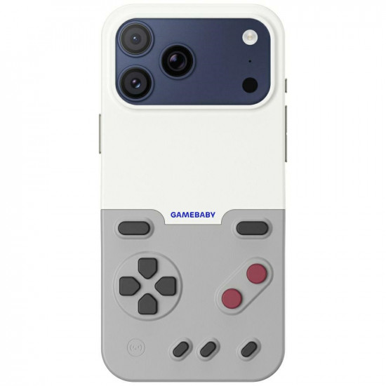 Case GAMEBABY with controller for iPhone 17 Pro gray