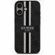 Case Guess 4G Printed Stripes MagSafe for iPhone 17 black