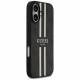 Case Guess 4G Printed Stripes MagSafe for iPhone 17 black
