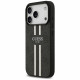 Case Guess 4G Printed Stripes MagSafe for iPhone 17 Pro black