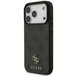 Guess 4G Small Classic Logo MagSafe case for iPhone 17 Pro black