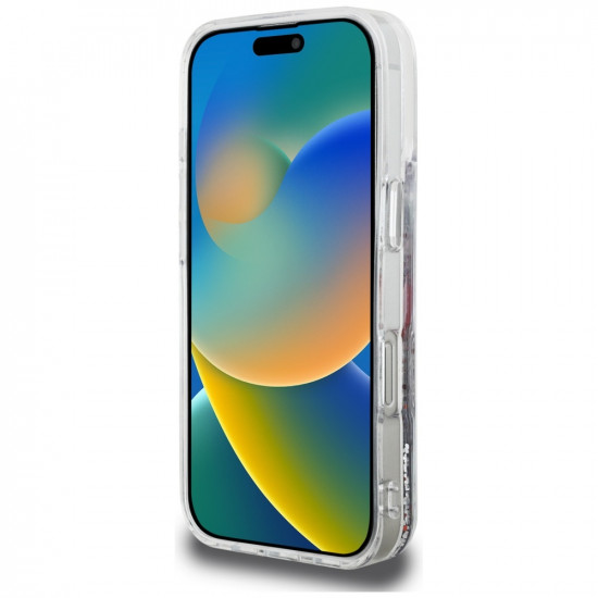 Case Karl Lagerfeld Liquid Glitter Choupette Logo for iPhone 16 Pro Max transparent Case Karl Lagerfeld Liquid Glitter Choupette Logo for iPhone 16 Pro Max transparent