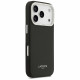 Lacoste Champs Elysees Silver Logo MagSafe Case for iPhone 17 Pro Black