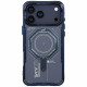 Skinarma Magma Case for iPhone 17 Pro Magnetic Charging blue