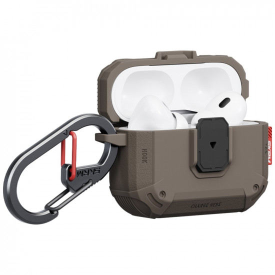 Case Skinarma Mecha LE for AirPods Pro 3 Birch